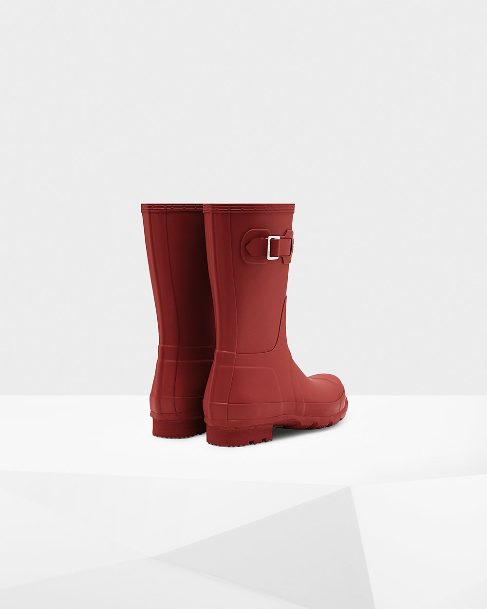 Botas De Cortas Original Hunter Hombre - Rojos - 401352WKC